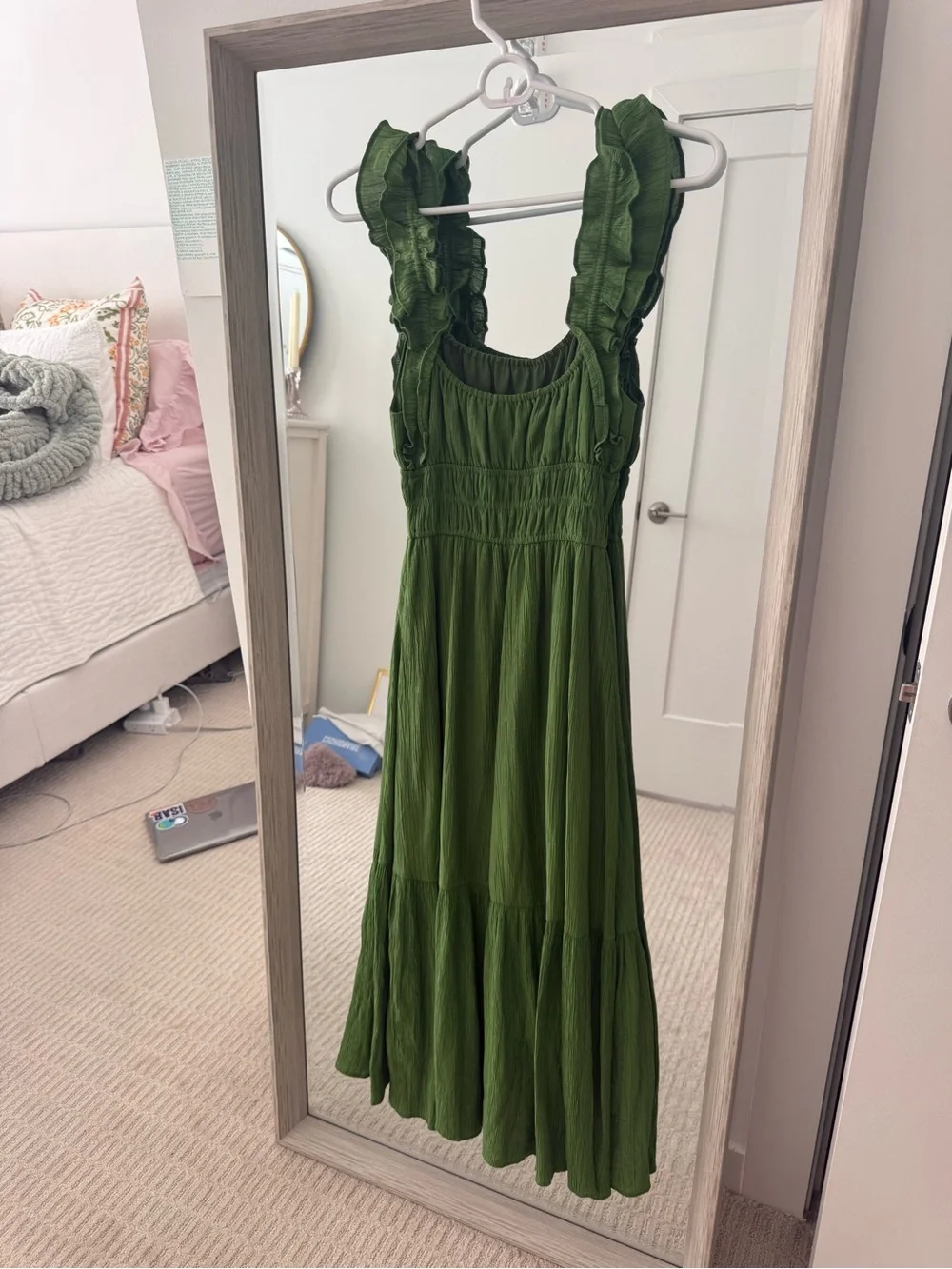 Abercrombie Green Maxi Dress